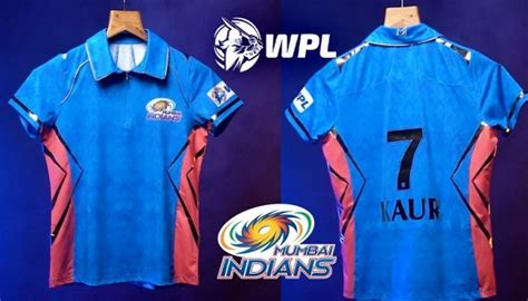 WPL: Mumbai Indians unveil team jersey for first season | WPL: पहले ...