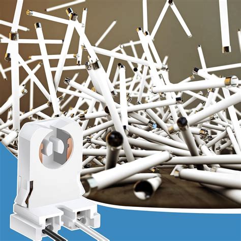 Zhengmy 100 Pack Non Shunted T8 Lamp Holder with Wires, Turn India | Ubuy