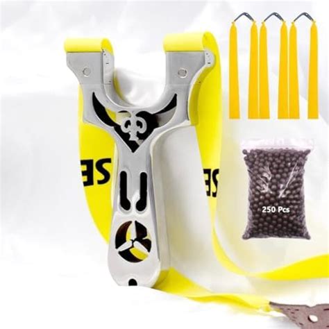 Marksman® New Benz Stainless Steel Slingshot Toy for Eye and Attention ...