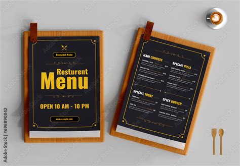 Image result for Front of Menu