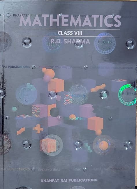 Mathematics for Class 8 (R.D. Sharma) - 2025-26 – Booksfy