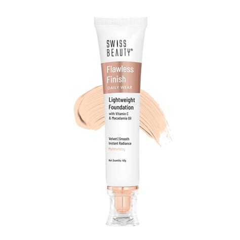 Buy Swiss Beauty Flawless Finish Foundation 40g | Daily Wear ...