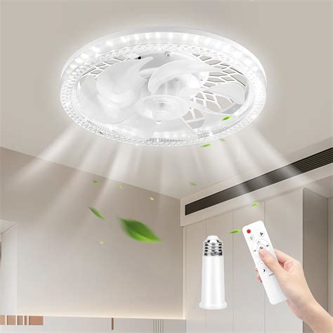Ceiling Fans With Lights Socket Fan Light With Remote Control ...