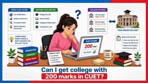 Can I Get College with 200 Marks in CUET? – Oswaal Books