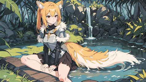 [100+] Anime Fox Girl Wallpapers | Wallpapers.com