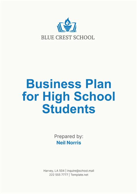 Business Plan Template for Students 的图像结果