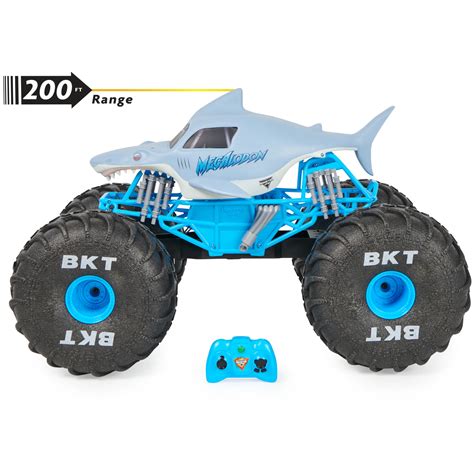 Buy Official Mega Megalodon All-Terrain Remote Control Monster Truck ...