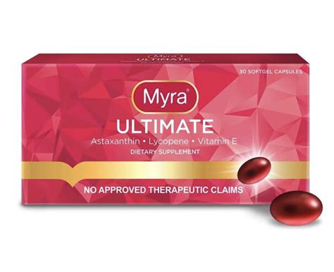 Myra Ultimate Vitamin E Astaxanthin Lycopene Dietary India | Ubuy
