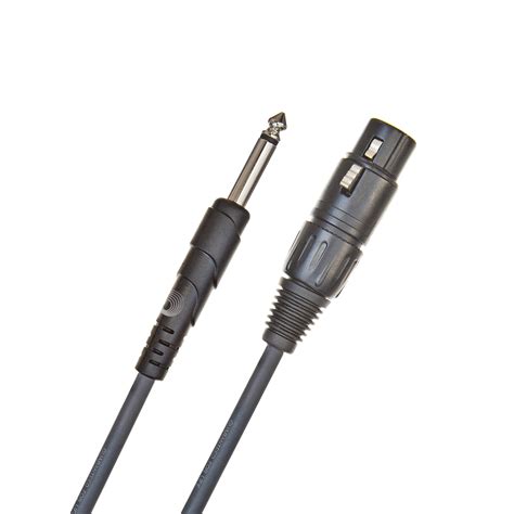 D'Addario PW-CGMIC-25 Classic Series Microphone/Powered Speaker Cable ...