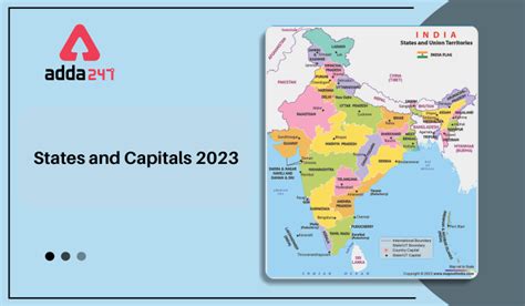 States and Capitals of India, List of 28 States and 8 UT's 2024