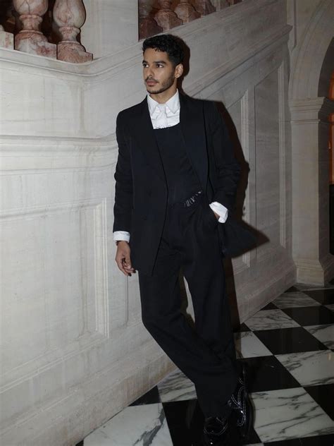 Ishaan Khatter swapped the typical vest for a corset with his pantsuit ...