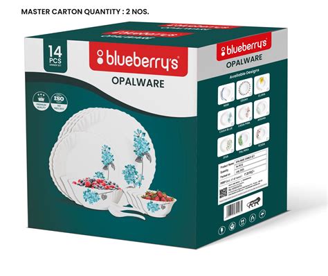 Blueberry's 14-Piece Opalware – blueberry's