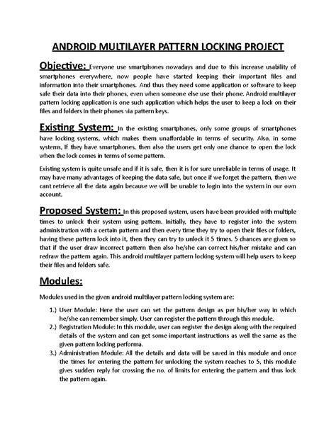 Multi Layer Pattern Project - ANDROID MULTILAYER PATTERN LOCKING ...