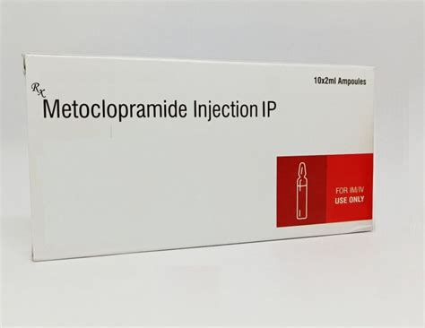 Metoclopramide HCl Injection Manufacturer, Supplier from Solan