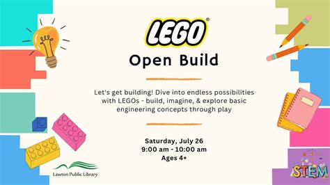 LEGO Open Build, 110 SW 4th St, Lawton, OK, United States, Oklahoma ...