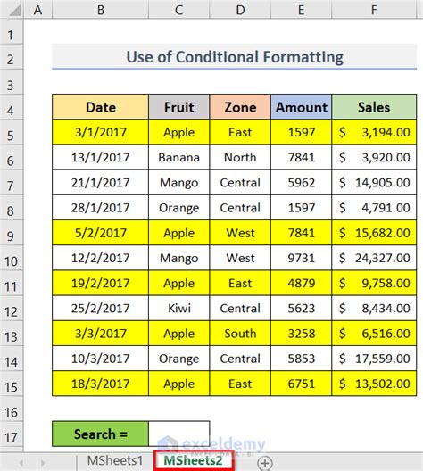 How to Create Search Box Using VBA Programming 的图像结果