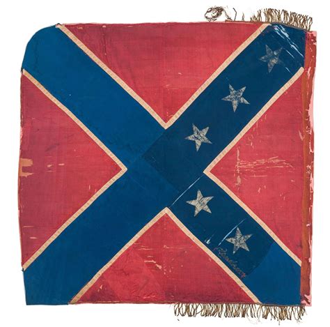 Confederate Flag Sewn by Constance Cary (Reverse) - Encyclopedia Virginia