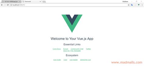 Python Flask with Vue.js Example 的图像结果