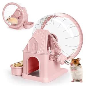 Vannon 4 in 1 Super-Silent Hamster Exercise Wheels Quiet Hamster Wheel ...