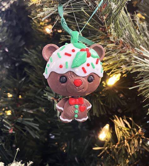 Teddy Bear Ornaments - Extrudibles3D