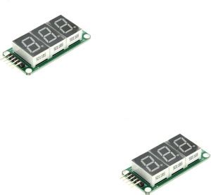 Flyrobo (2 pc) 74HC595 Static Drive 3 Digital Tube Display Module ...