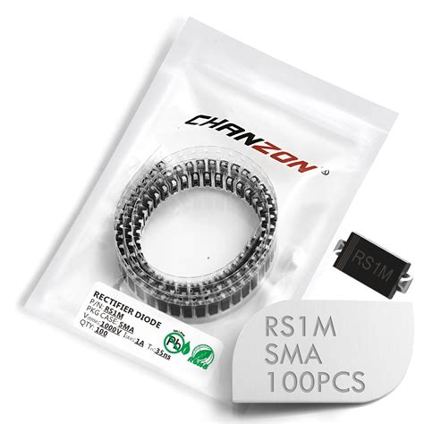 (Pack of 100 Pieces) Chanzon Diode SMD Super Fast Recovery Rectifier ...