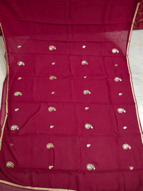 Buy Vintage Indian Embroidered Fabric Craft & Sewing Material Upcycled ...