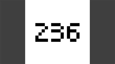 236 number | Free SVG