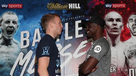 Butler vs Hall: Paul Butler dismisses sparring claims from Stuart Hall ...