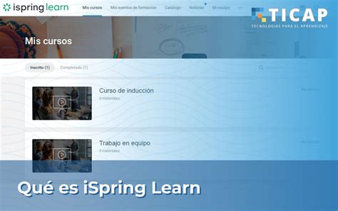Descubre que es iSpring Learn, LMS para empresas