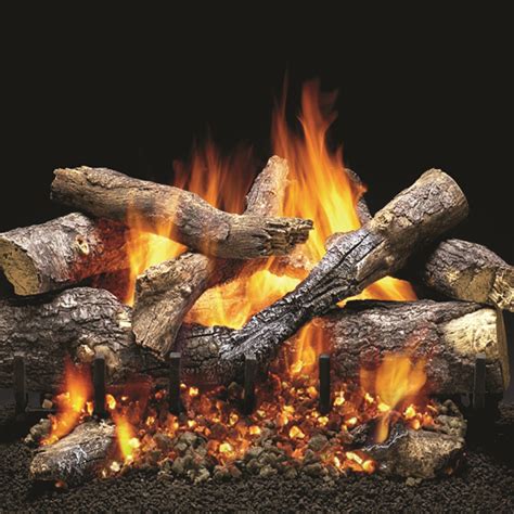 Hearth & Home Technologies: 24-Inch Fireside Grand Oak Outdoor Gas Log ...