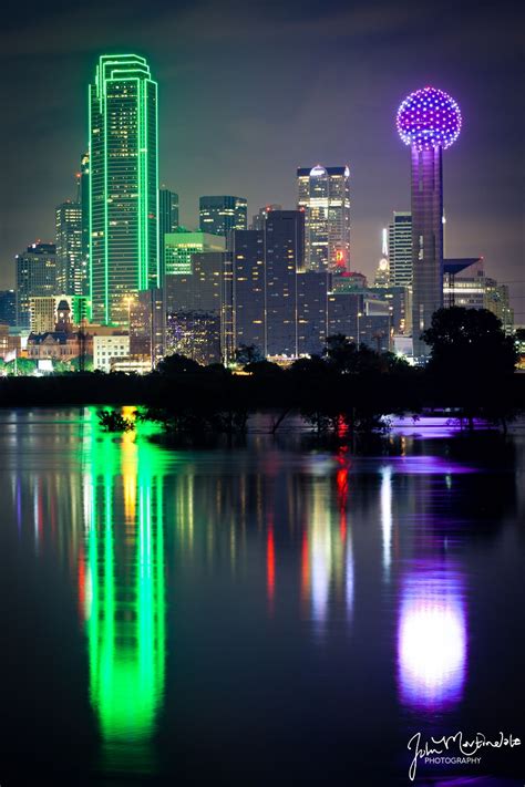 Dallas Skyline at Night Wallpapers (27 images) - WallpaperCat