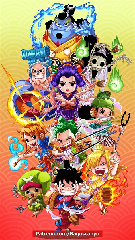 One Piece Luffy Crew Wallpaper