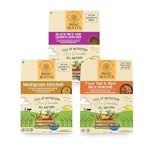 Organic Roots Indic Roots(Formerly)Super Grains Khichdi Combo Instant ...