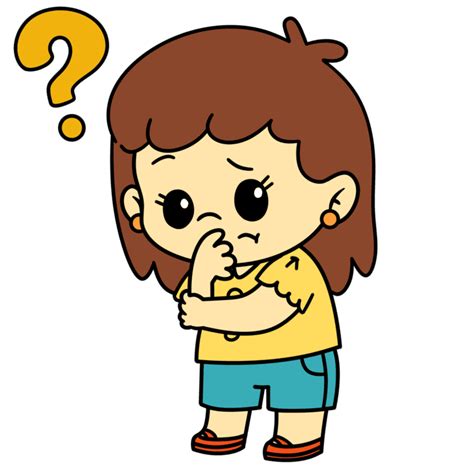 Question Cartoon PNGs for Free Download