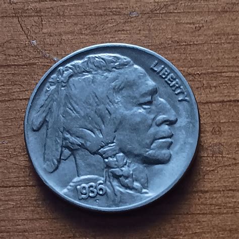 1936-P US Buffalo Nickel Five-Cent Piece - For Sale, Buy Now Online ...