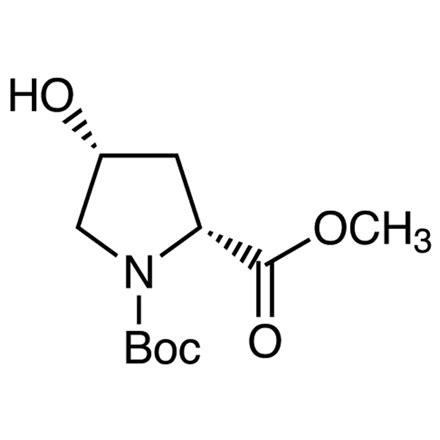 N-(tert-Butoxycarbonyl)-cis-4-hydroxy-D-proline Methyl Ester | 114676 ...