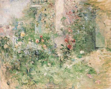 Bougival's Garden, 1884 by Berthe Morisot - 10 X 12 Inches (Art Print ...