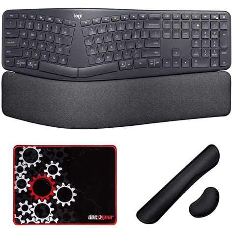 Logitech 920-009166 Ergo K860 Wireless Bluetooth Split Ergonomic ...