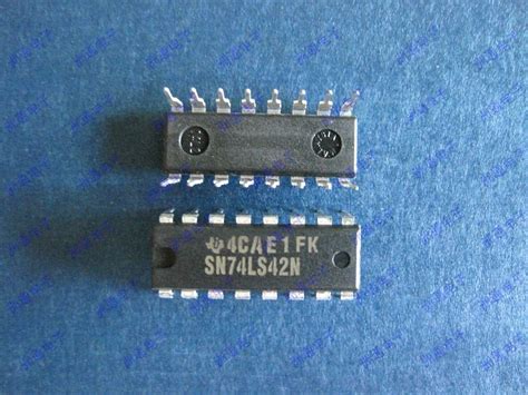 Generic 2PCS 74LS42N 74LS42 SN74LS42NTI IC 4-LINE BCD/DEC DECOD 16-DIP ...