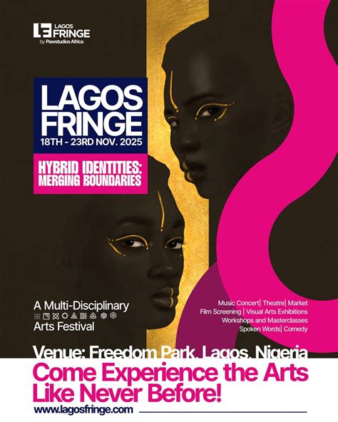 LAGOS Fringe Festival 2025, Freedom Park Lagos Island, 18 November to ...