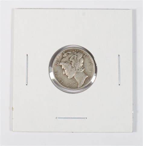 #76 1943 UNITED STATES MERCURY DIME WORLD WAR 2 - Kastner Auctions