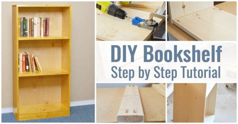 Image result for DIY Bookcase Tutorial