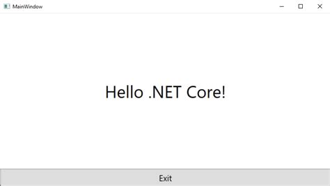 Net Core WPF 的图像结果