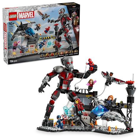 LEGO Marvel Captain America: Civil War Action Battle Buildable Playset ...