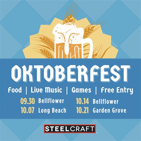 Prost! SteelCraft's Oktoberfest returns in 2023! - SteelCraft