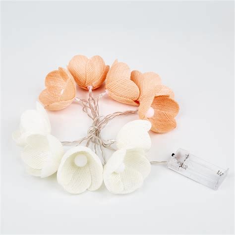 Buy Serena Slice Thread Flower String Lights - 10 Bulbs from Home ...