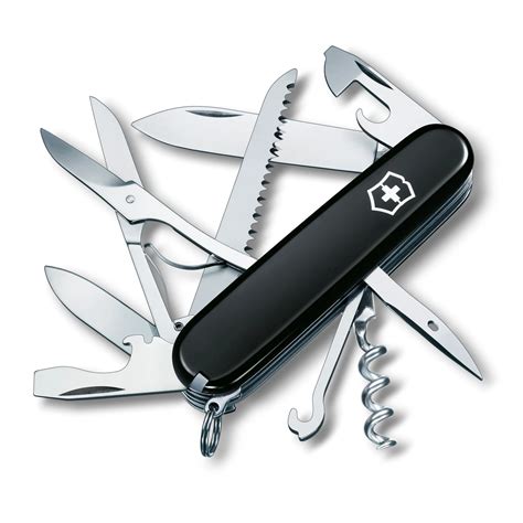 Victorinox Swiss Army Knife - 15 Functions, Multi-utility tool - Black ...
