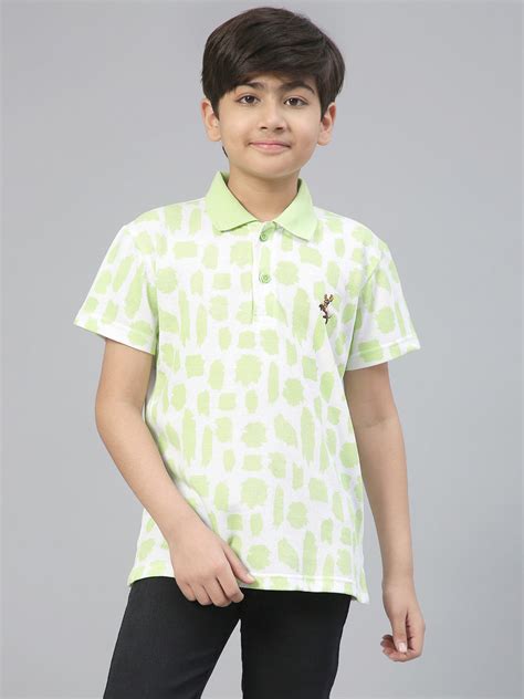 Lil Tomatoes Boys Cotton Polo T-shirt | Lil Tomatoes