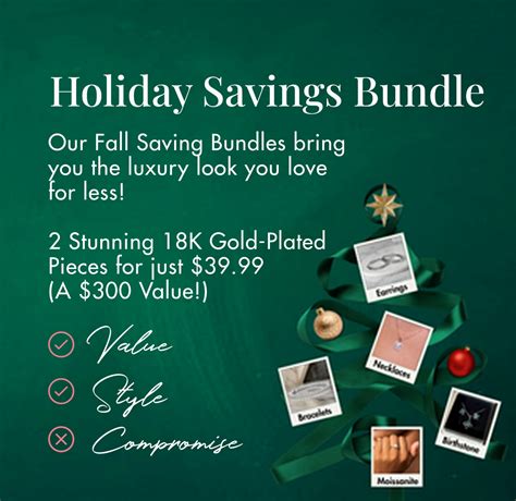 Holiday Saving Bundle | 2x 18K Gold‑Plated for $39.99